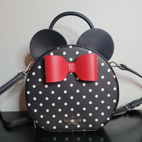 Kate Spade X Disney Minnie Mouse Canteen Crossbody - Picture 1 of 15